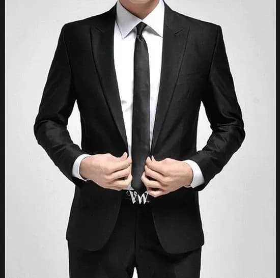 Costume Slim Fit Noir